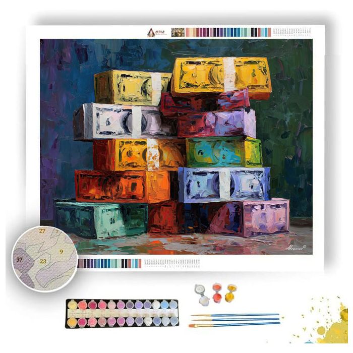 WARM FIGURE - Paint by Numbers Full Kit