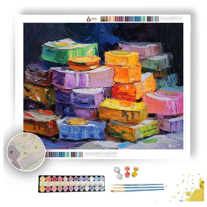 VIVID BALANCE - Paint by Numbers Full Kit