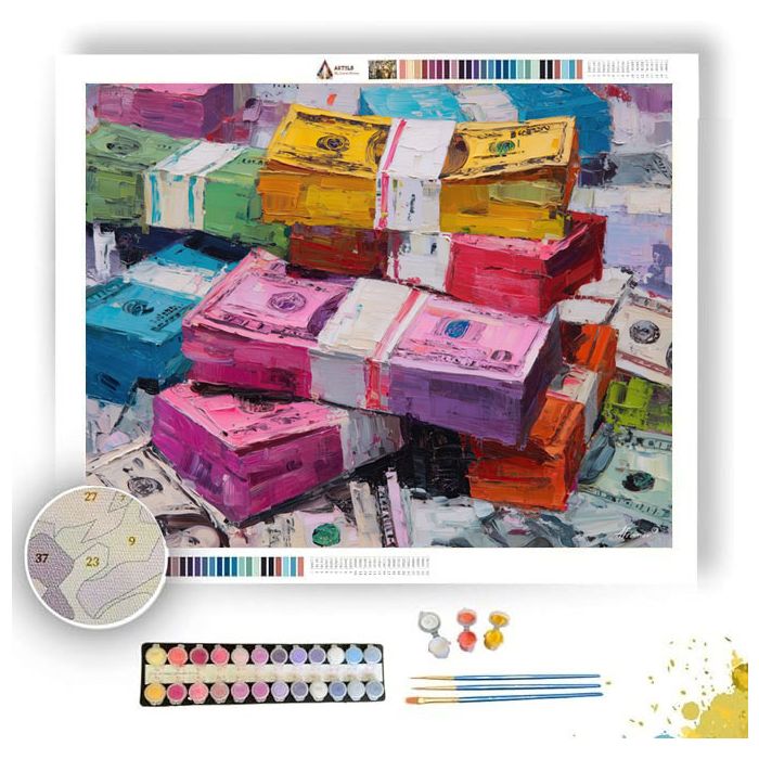 BOLD FRAME - Paint by Numbers Full Kit