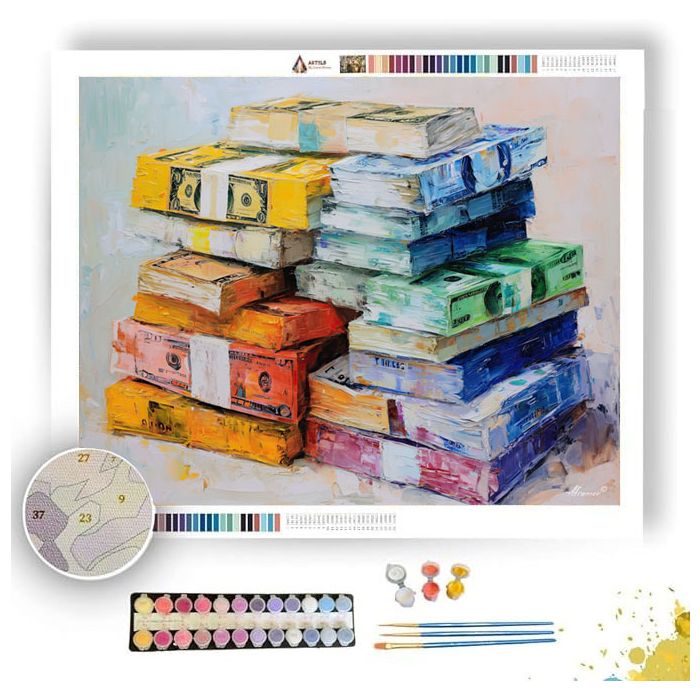 CLEAN RHYTHM - Paint by Numbers Full Kit