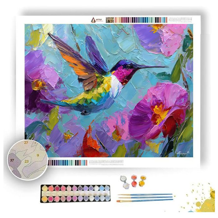 POWERFUL SHAPE - Paint by Numbers Full Kit