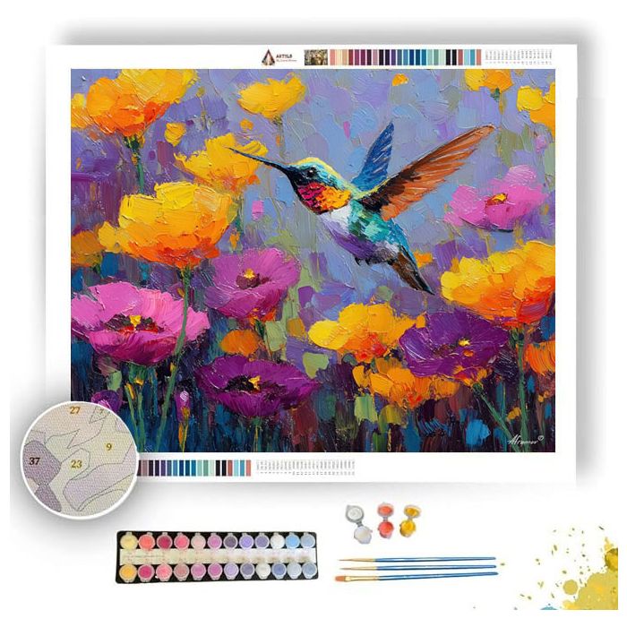 WARM FIELD - Paint by Numbers Full Kit