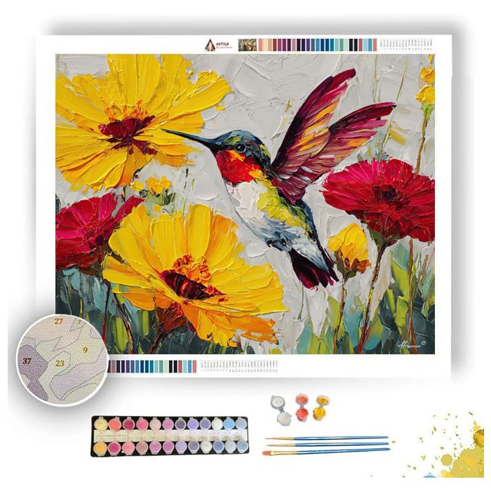 FLOATING STRUCTURE - Paint by Numbers Full Kit