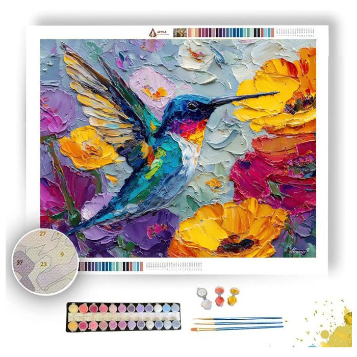 DYNAMIC FLOW - Paint by Numbers Full Kit