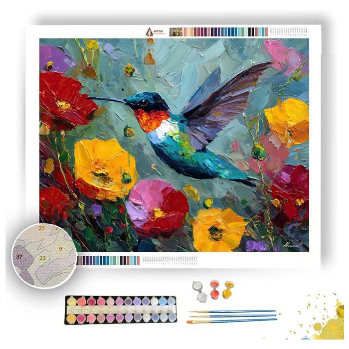 SILENT FLOW - Paint by Numbers Full Kit