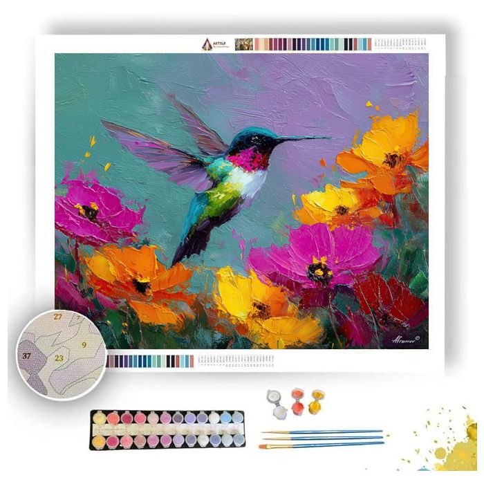 CALM STRUCTURE - Paint by Numbers Full Kit