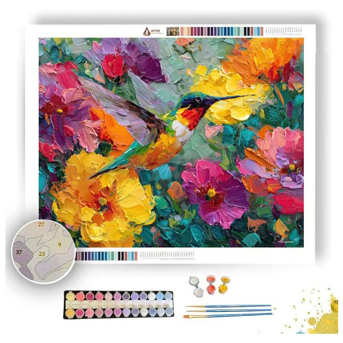 WARM RHYTHM - Paint by Numbers Full Kit