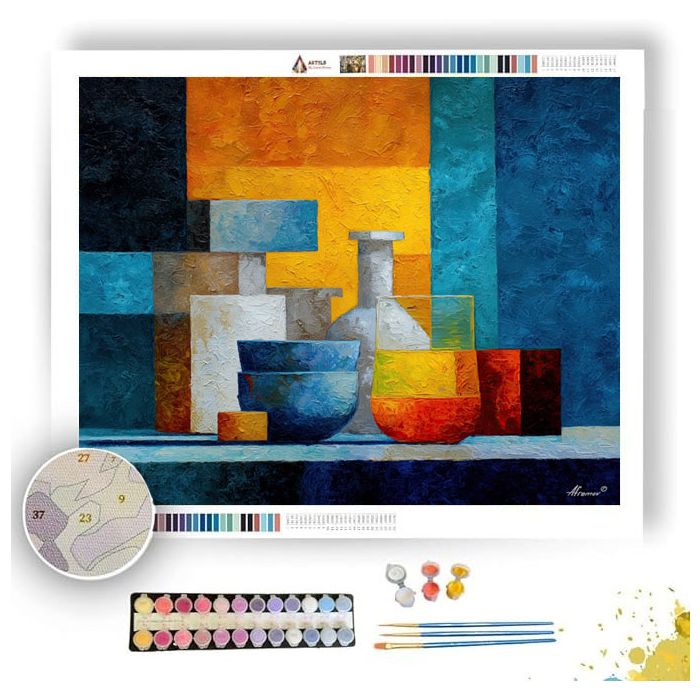 STILL COMPOSITION - Paint by Numbers Full Kit