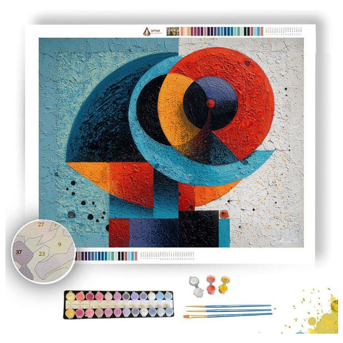 RISING IMAGE - Paint by Numbers Full Kit
