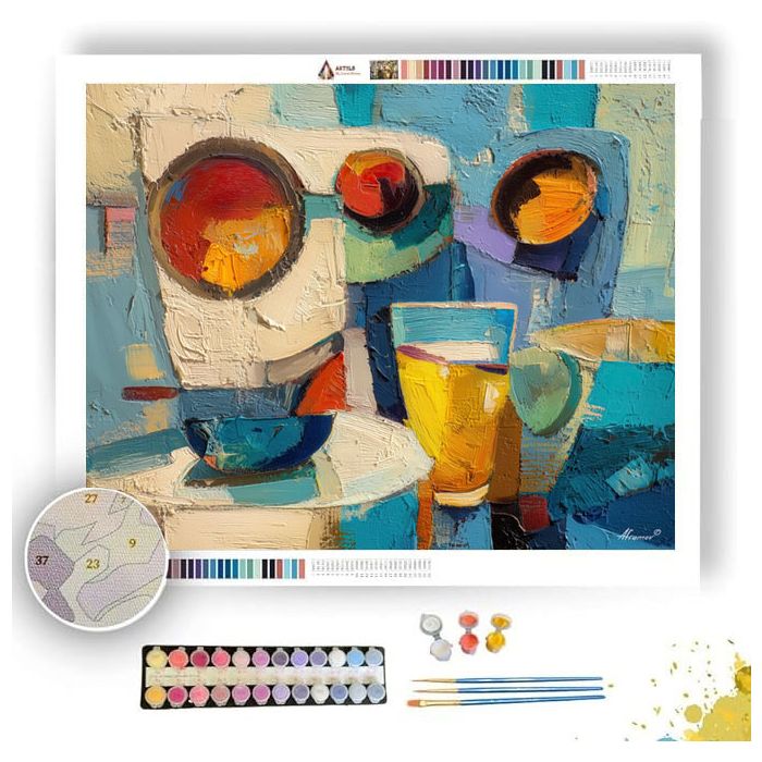 MODERN ENERGY - Paint by Numbers Full Kit
