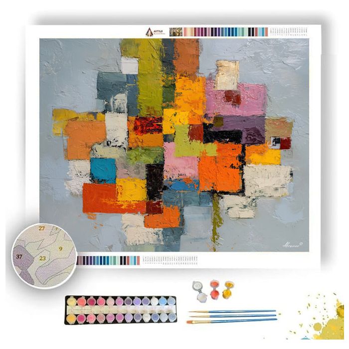 CALM FRAME - Paint by Numbers Full Kit