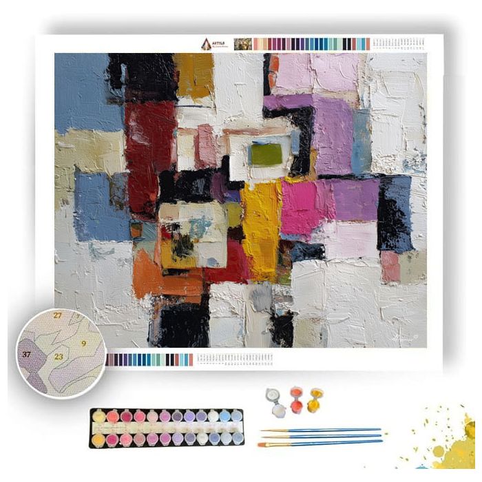 CLEAN COMPOSITION - Paint by Numbers Full Kit