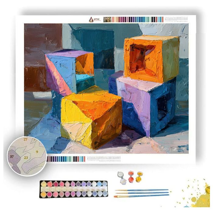 STILL SHAPE - Paint by Numbers Full Kit