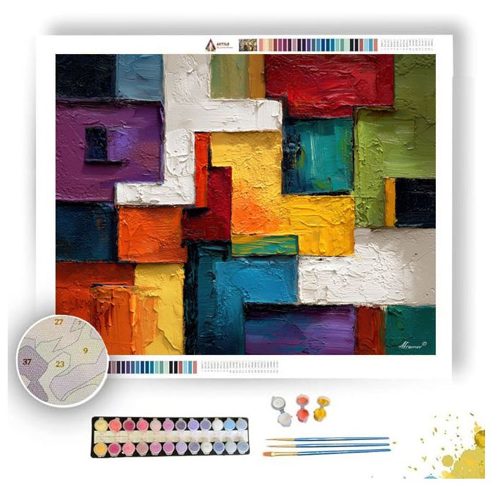 FREE IMAGE - Paint by Numbers Full Kit