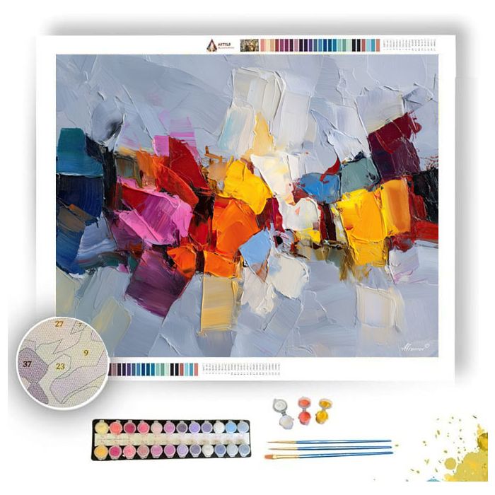 POWERFUL RHYTHM - Paint by Numbers Full Kit