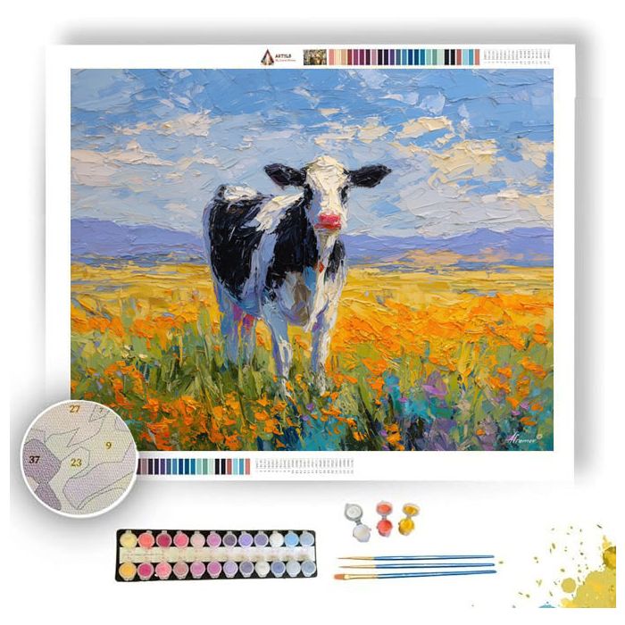 FLOATING FLOW - Paint by Numbers Full Kit