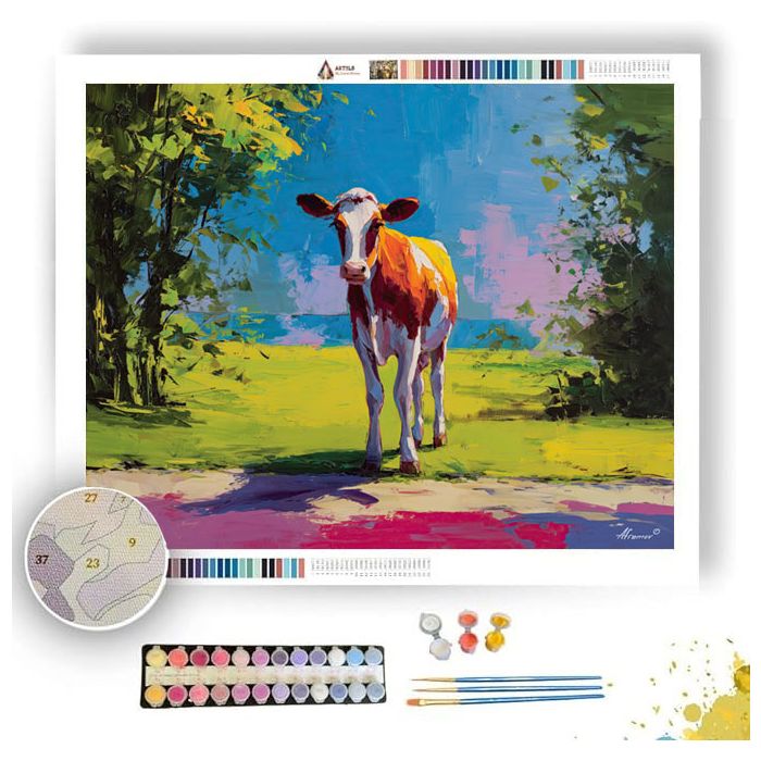PLAYFUL COMPOSITION - Paint by Numbers Full Kit