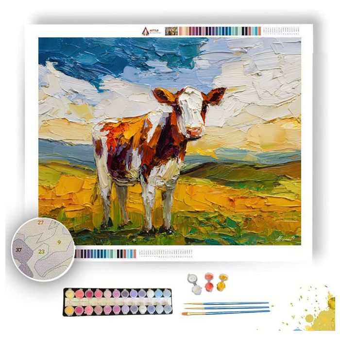 FLOATING FORM - Paint by Numbers Full Kit