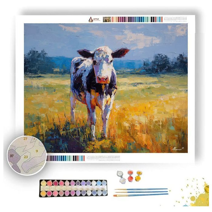 STILL FIELD - Paint by Numbers Full Kit