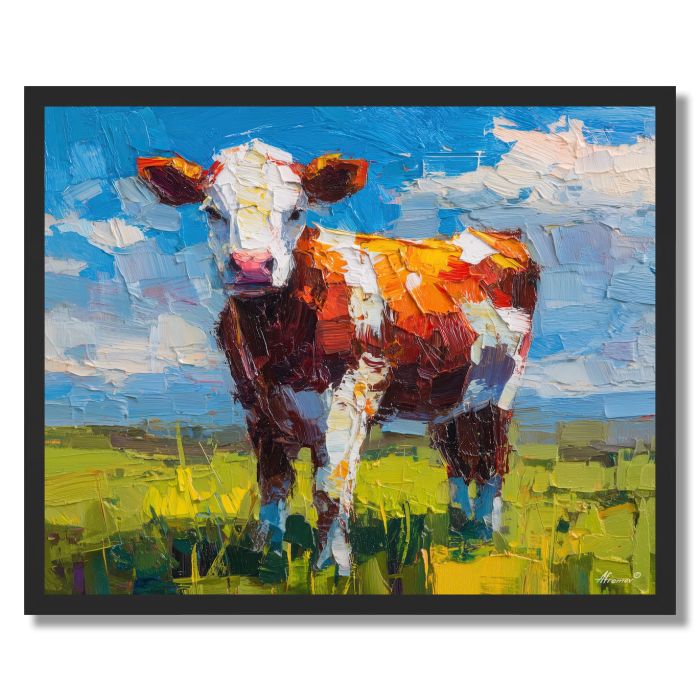 SHARP FIGURE - FRAMED