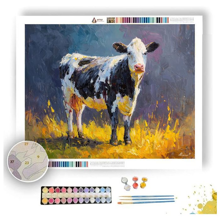 SHARP FLOW - Paint by Numbers Full Kit