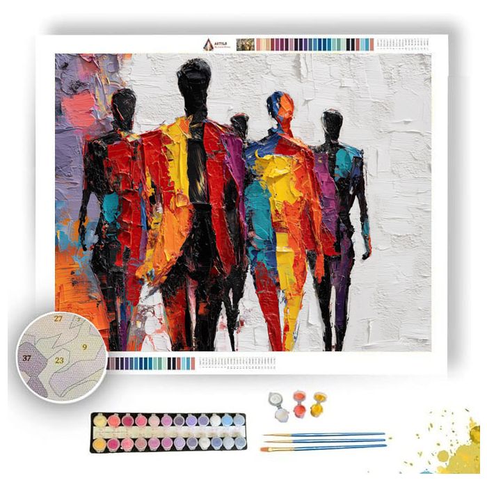 STRONG SCENE - Paint by Numbers Full Kit