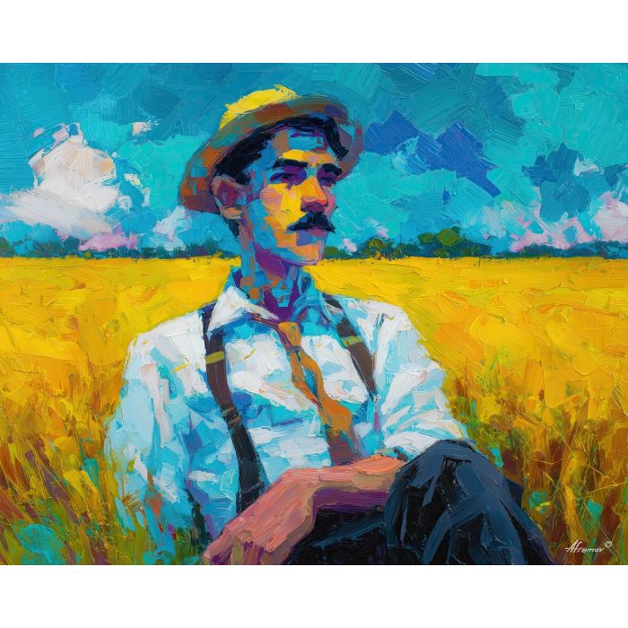 dune, palette knife, oil painting, impasto, textured surface, modern art, symbolic, expressive, visual art, creative, painterly, bold colors, contemporary, conceptual, illustrative, abstract