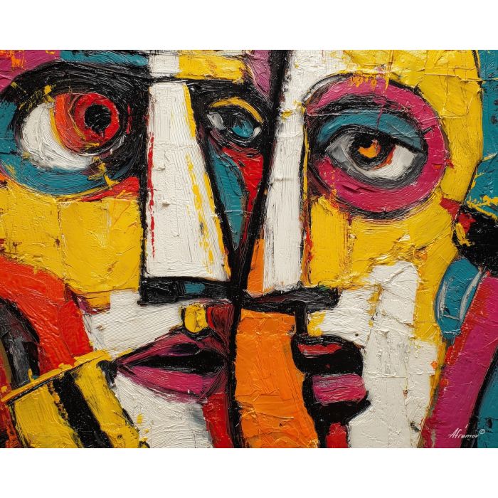 comic, book, palette knife, oil painting, impasto, textured surface, artwork, expressive, modern, creative, visual art, illustration, bold colors, painterly, contemporary, graphic, conceptual