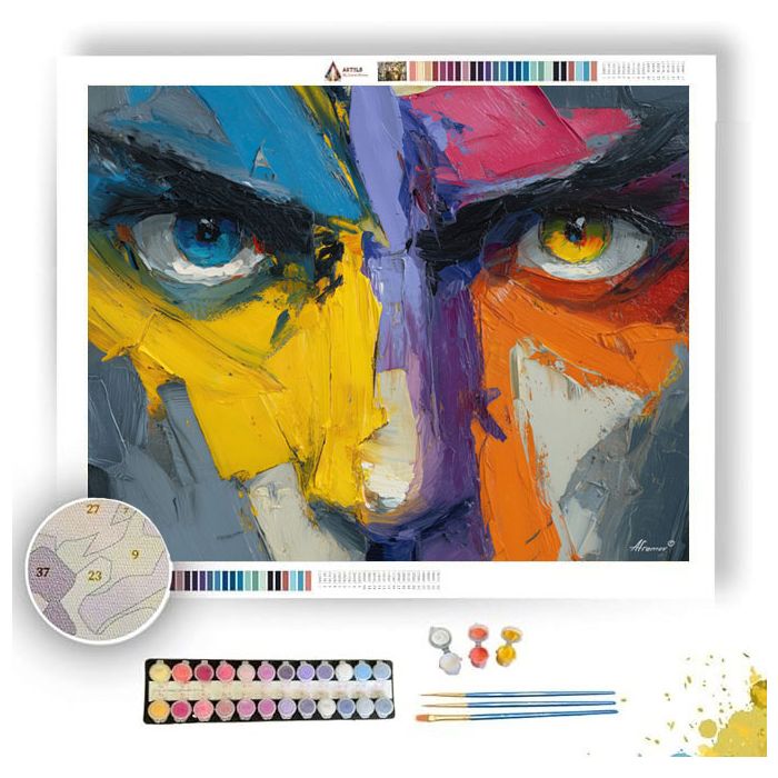 HIDDEN VIEW - Paint by Numbers Full Kit