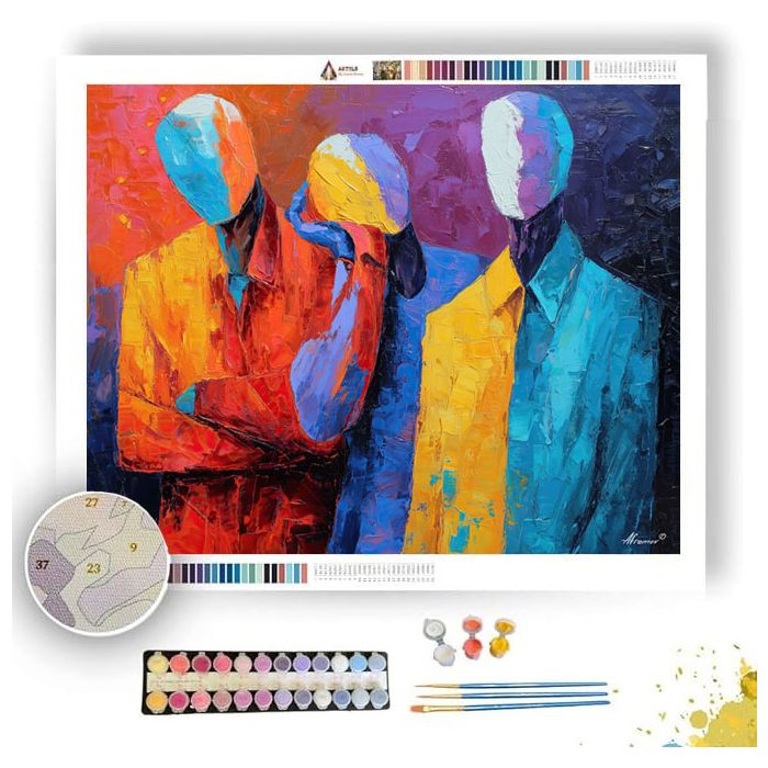 CALM IMAGE - Paint by Numbers Full Kit