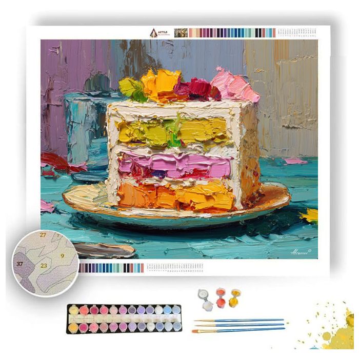 SOFT RHYTHM - Paint by Numbers Full Kit