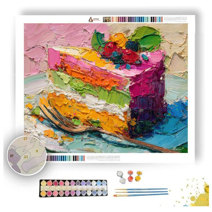 FLOATING IMAGE - Paint by Numbers Full Kit