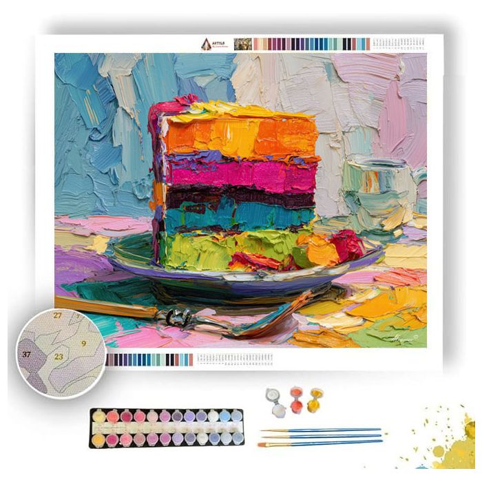 MODERN RHYTHM - Paint by Numbers Full Kit