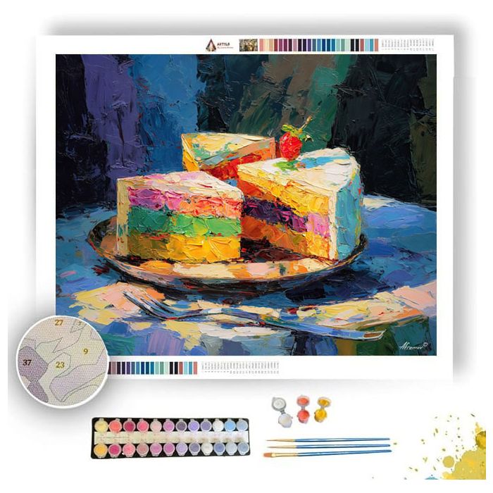 FLOATING VIEW - Paint by Numbers Full Kit