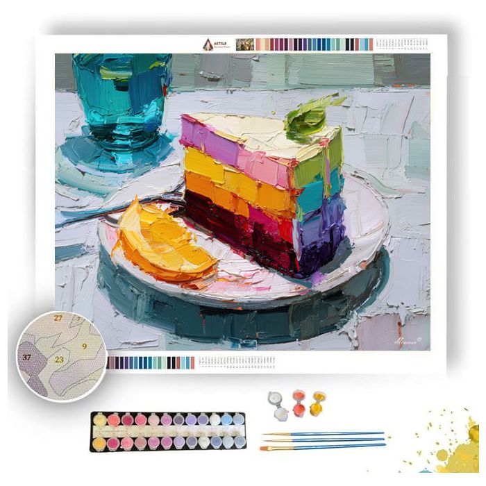 BRIGHT EDGE - Paint by Numbers Full Kit