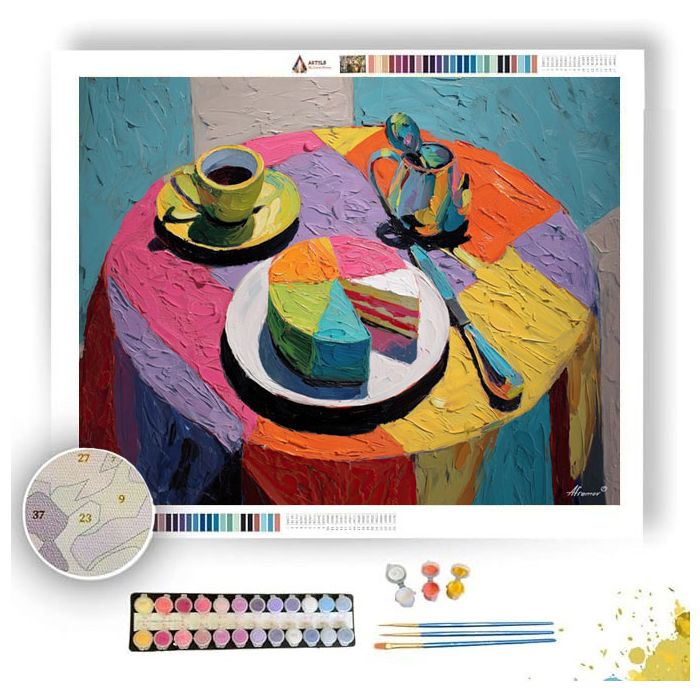 PLAYFUL EDGE - Paint by Numbers Full Kit