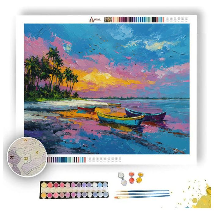 VIVID HORIZON - Paint by Numbers Full Kit