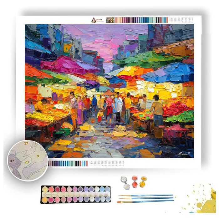WARM LAND - Paint by Numbers Full Kit