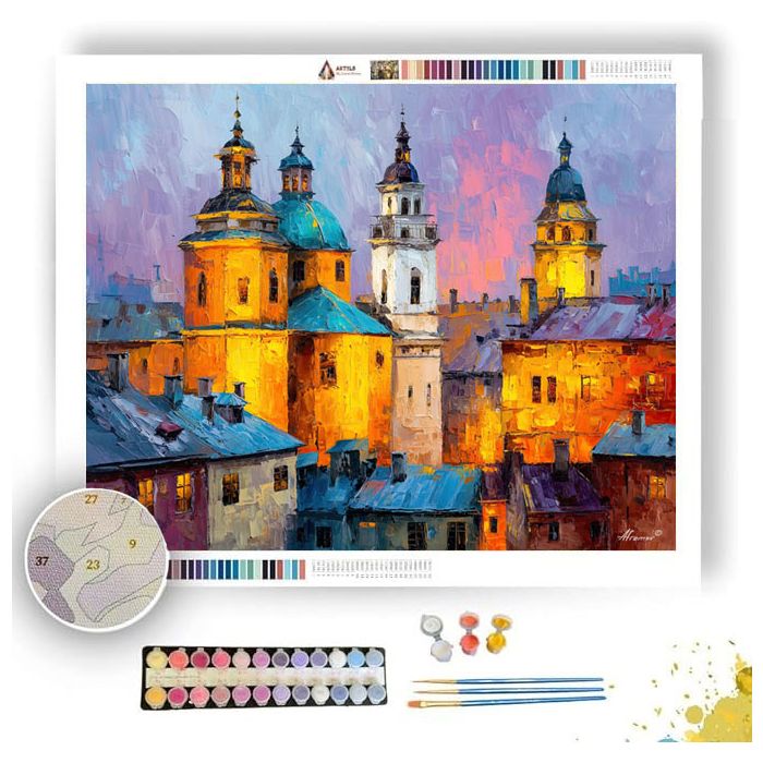 ENERGETIC PLACE - Paint by Numbers Full Kit