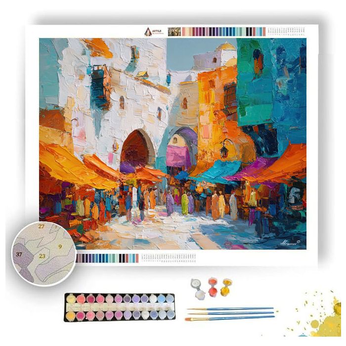 JOYFUL SQUARE - Paint by Numbers Full Kit