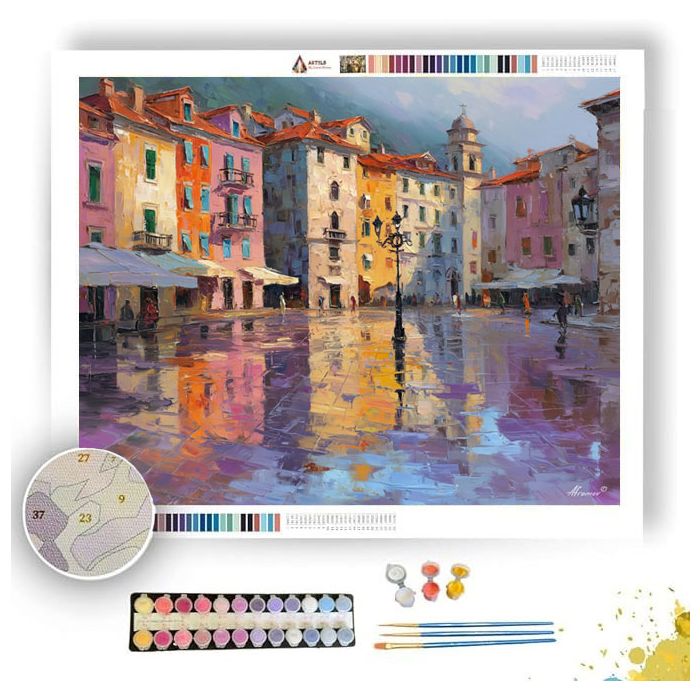 SUNLIT COAST - Paint by Numbers Full Kit