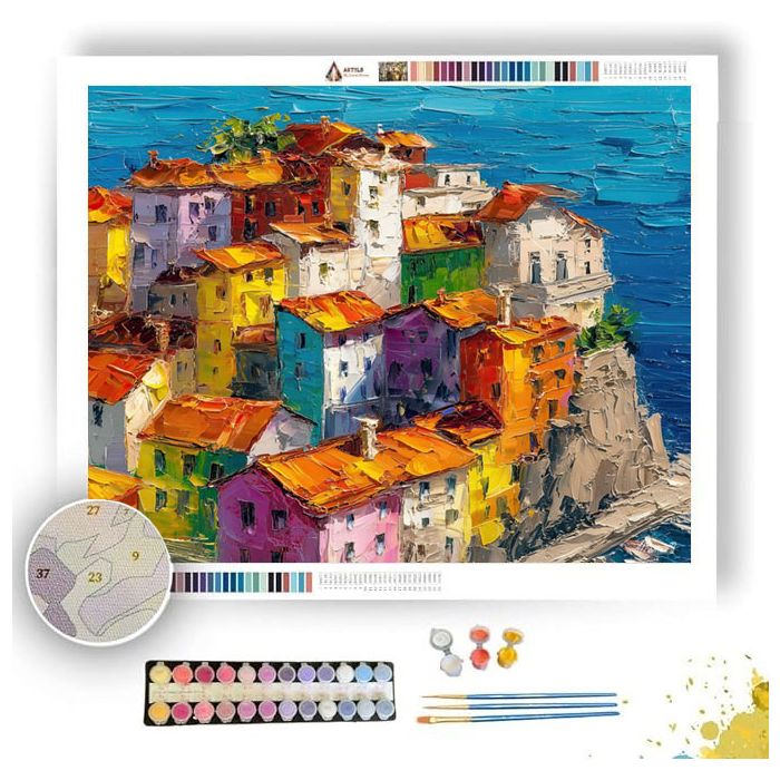 DYNAMIC SCENE - Paint by Numbers Full Kit
