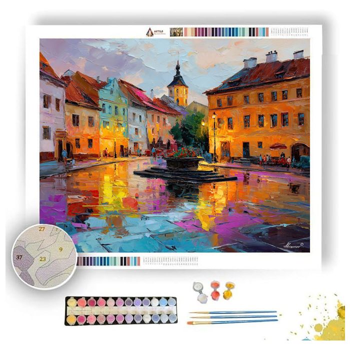 SUNLIT SHORE - Paint by Numbers Full Kit