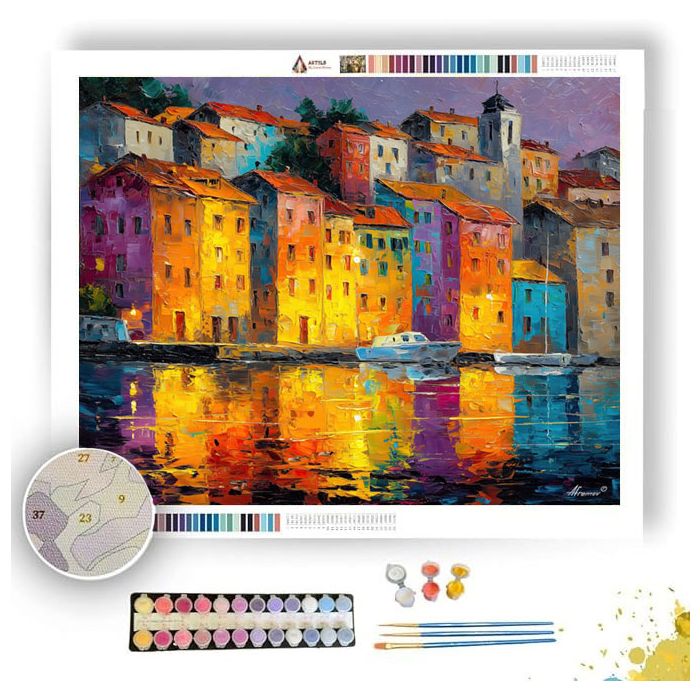 BRIGHT SHORE - Paint by Numbers Full Kit
