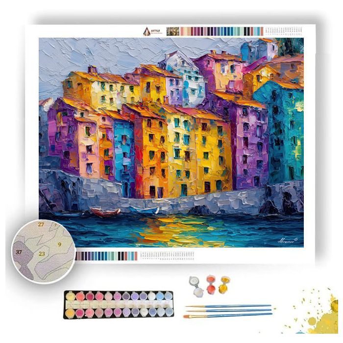 GOLDEN SHORE - Paint by Numbers Full Kit