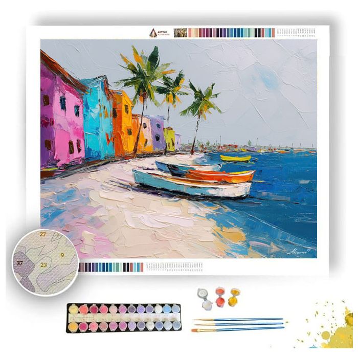 OPEN STREETS - Paint by Numbers Full Kit