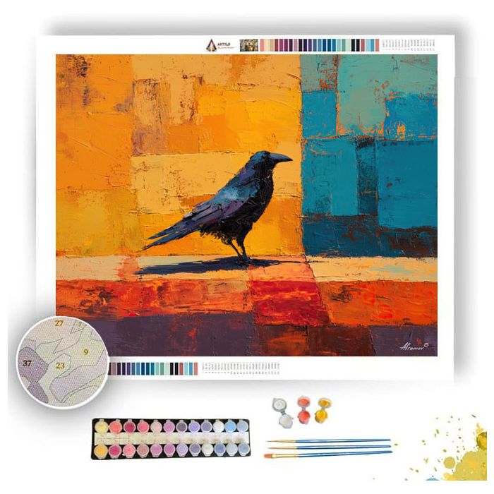 QUIET STRUCTURE - Paint by Numbers Full Kit