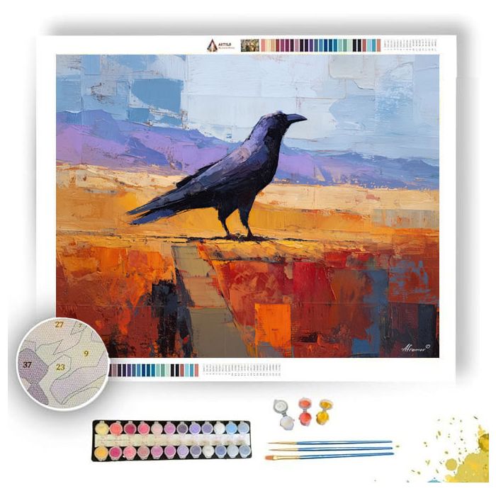 SILENT PATH - Paint by Numbers Full Kit