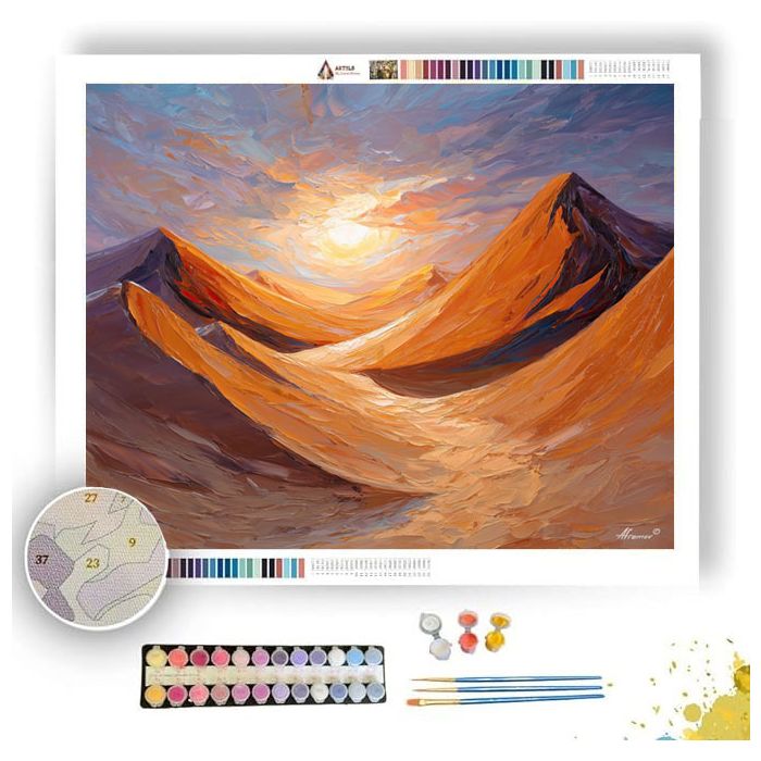 GLOWING VISION - Paint by Numbers Full Kit