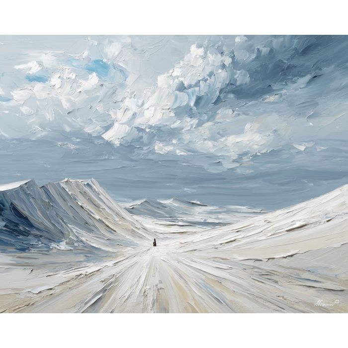 dune, palette knife, oil painting, impasto, textured surface, modern art, symbolic, expressive, visual art, creative, painterly, bold colors, contemporary, conceptual, illustrative, abstract